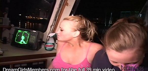  Wild Spring Breakers Do A Striptease On A Night Cruise